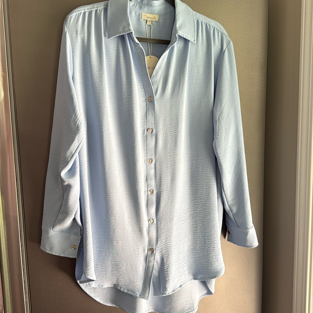Elegant Light Blue Shirt